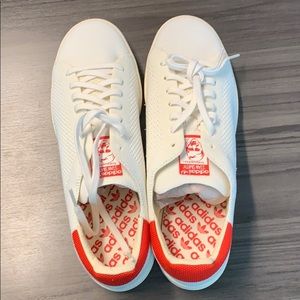 Adidas Stan Smith Primeknit - White/Red